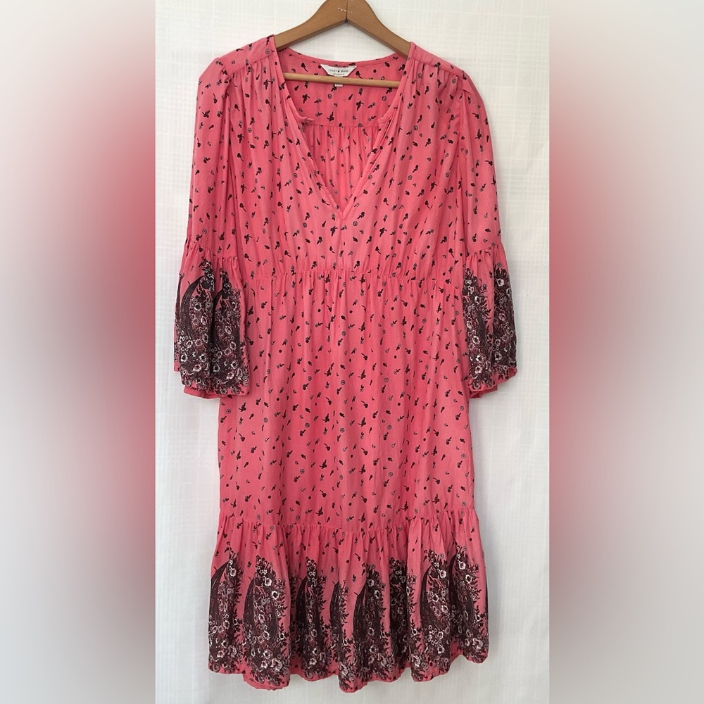 Lucky Brand Pink Midi Dress